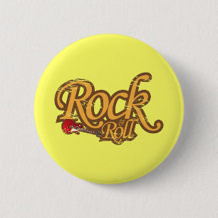 Badge Rond 5 Cm Aimant vintage, porte - clé, bouton - rock