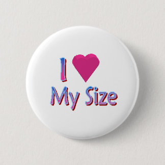 Badge Rond 5 Cm Aimez ma taille