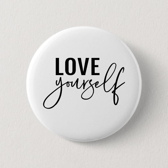 Badge Rond 5 Cm aimez-vous (Devant)