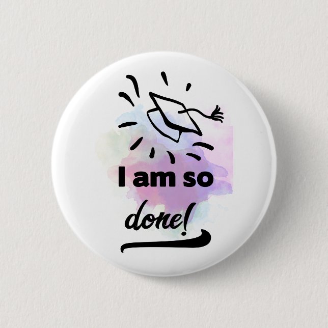 Badge Rond 5 Cm Ainsi fait 2022 Grad Pinback bouton (Devant)