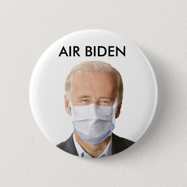 BADGE ROND 5 CM AIR BIDEN (Devant)