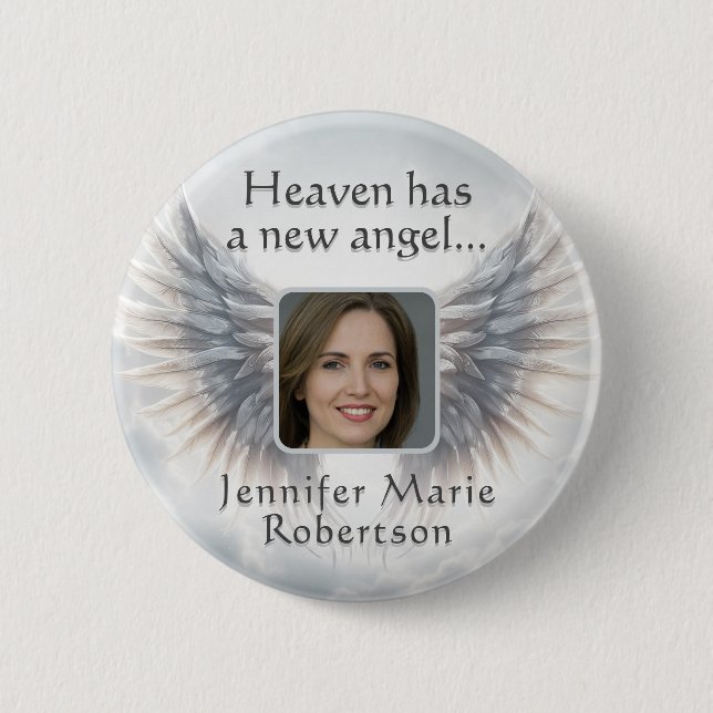 Badge Rond 5 Cm Ajouter une photo | Memorabilia (Devant)