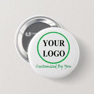 BADGE ROND 5 CM AJOUTER VOTRE LOGO ICI MARIAGE PERSONNALISÉ
