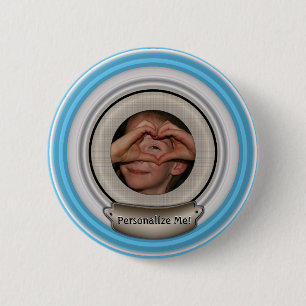 Badge Rond 5 Cm Ajoutez votre photo et choisissez n'importe quel c