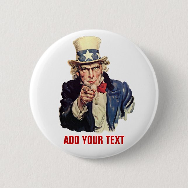 Badge Rond 5 Cm Ajoutez votre texte (Devant)