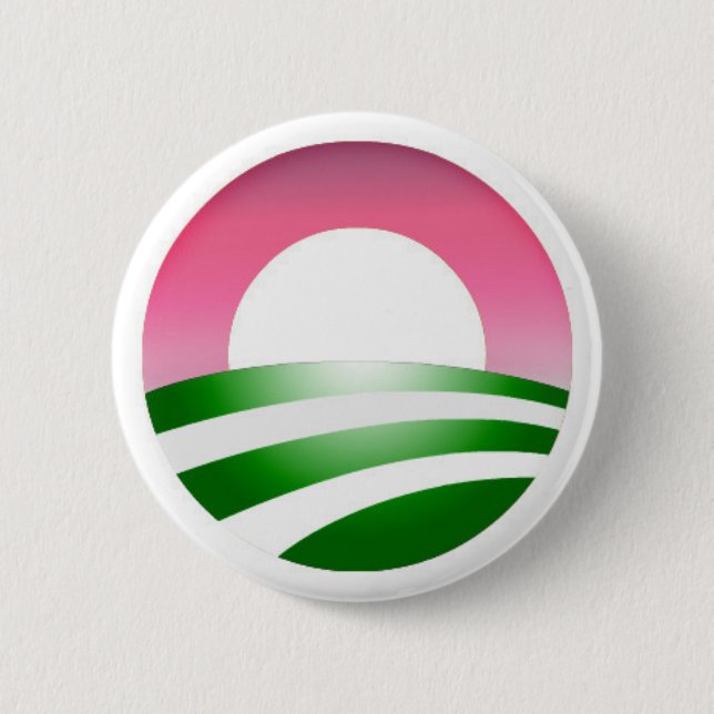 Badge Rond 5 Cm AKA pour le bouton d'Obama (Devant)