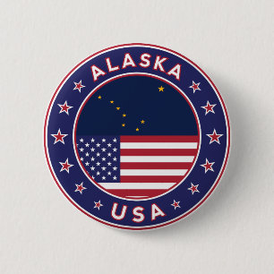 Badge Rond 5 Cm Alabama, États-Unis, T-shirt Alabama
