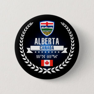 Badge Rond 5 Cm Alberta