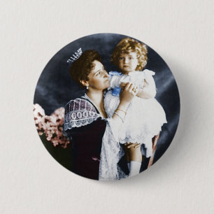 Badge Rond 5 Cm Alexandra et Alexei