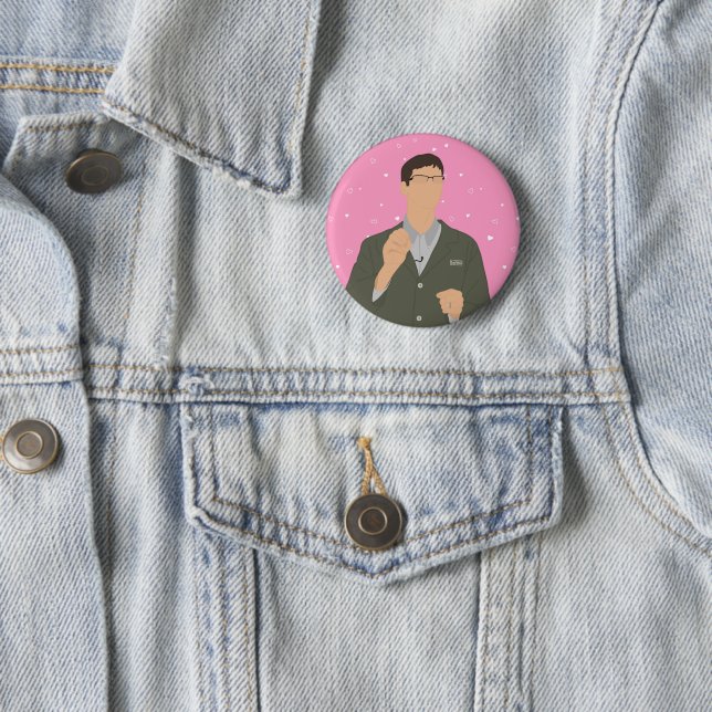 Badge Rond 5 Cm Algues (En situation)