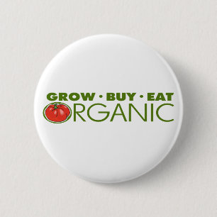 Badge Rond 5 Cm Alimentation biologique