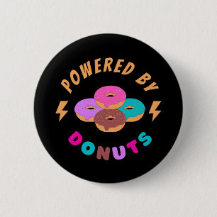 Badge Rond 5 Cm Alimenté Par Des Puits