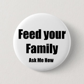 Badge Rond 5 Cm Alimentez votre famille