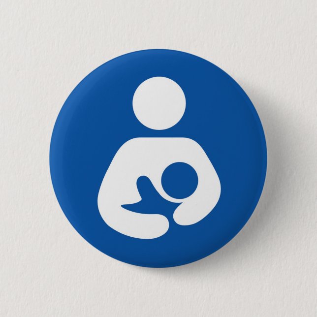 Badge Rond 5 Cm Allaiter le bouton #2 (Devant)