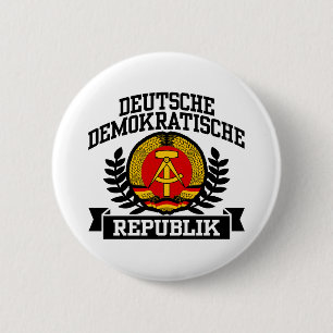 Badge Rond 5 Cm Allemagne de l'Est