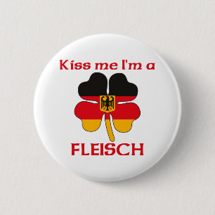 Badge Rond 5 Cm Allemands personnalisés m'embrassent que je suis