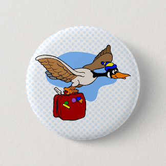 Badge Rond 5 Cm Aller à l'oie