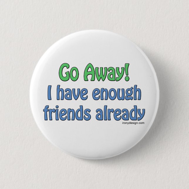 Badge Rond 5 Cm Allez, Away ! Buttons (Devant)
