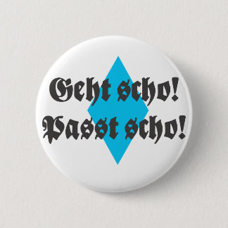 Badge Rond 5 Cm Allez-y