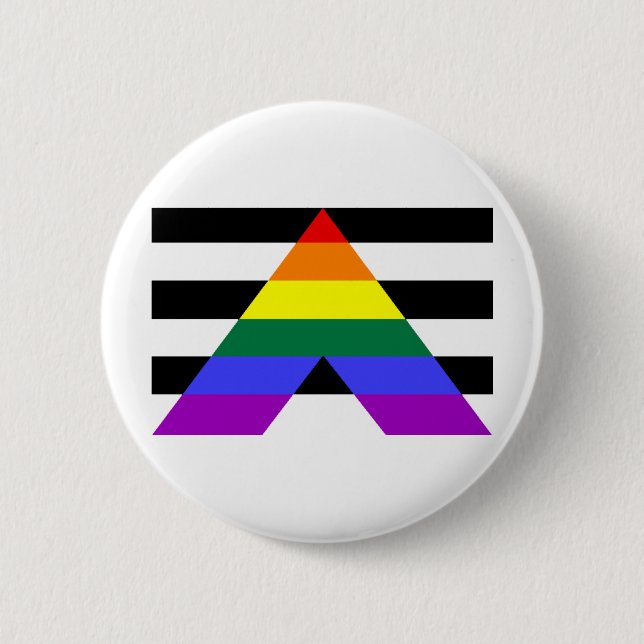 Badge Rond 5 Cm Alliés droits (Devant)