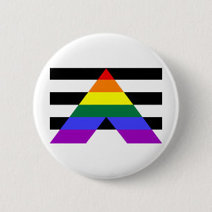 Badge Rond 5 Cm Alliés droits