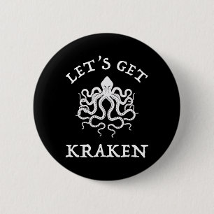 Badge Rond 5 Cm Allons chercher Kraken