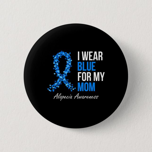 Badge Rond 5 Cm Alopecia (Devant)