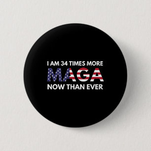 Badge Rond 5 Cm Am &# ; Times Plus De Maga Maintenant Que Jamais S
