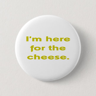 Badge Rond 5 Cm Amant de fromage