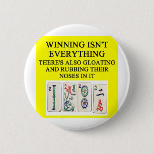 Badge Rond 5 Cm Amant de MAHJONG
