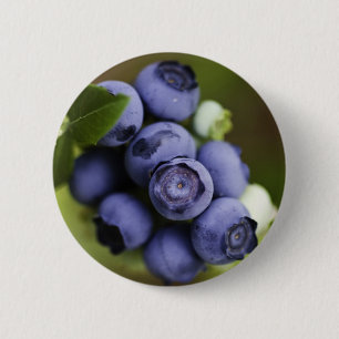 Badge Rond 5 Cm amant de myrtille