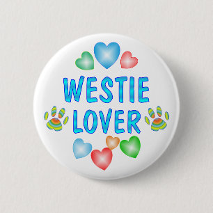 BADGE ROND 5 CM AMANT DE WESTIE