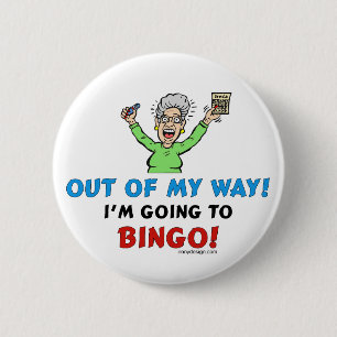 Badge Rond 5 Cm Amants de bingo-test