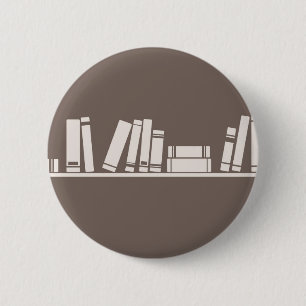 Badge Rond 5 Cm Amants de livres !