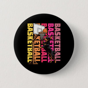 Badge Rond 5 Cm Amateur de Miniature Pinscher Sketll Sports Chien