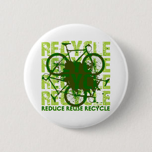 Badge Rond 5 Cm Ambiant réutilisez