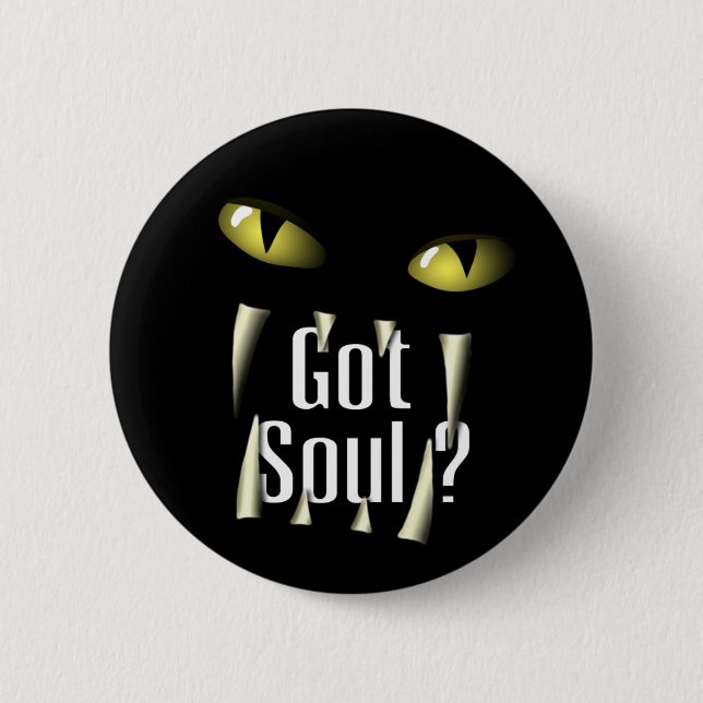 Badge Rond 5 Cm Âme obtenue ? (Devant)