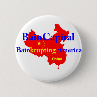 Badge Rond 5 Cm America Bain-krupting