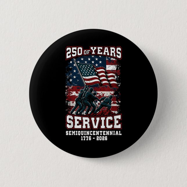 Badge Rond 5 Cm American 250th Anniversary Celebration 250 Years U (Devant)