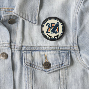 Badge Rond 5 Cm Amérique 250 Ans 1776 2026 Aigle