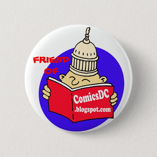 Badge Rond 5 Cm AMI d'insigne de ComicsDC (Devant)