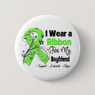 Badge Rond 5 Cm Ami - ruban de lymphome