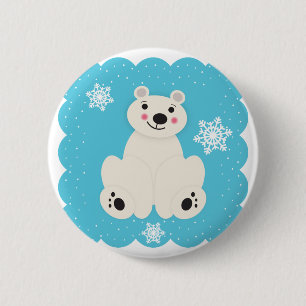 Badge Rond 5 Cm Amie polaire