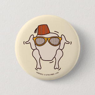 Badge Rond 5 Cm AMIS™   Action d'amitié