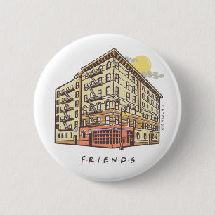 Badge Rond 5 Cm AMIS™ Monica's Apartment Building
