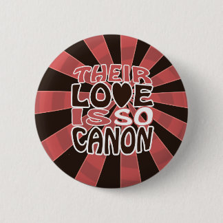 Badge Rond 5 Cm Amour ainsi Canon