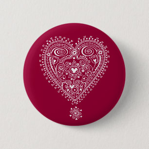 Badge Rond 5 Cm Amour angé
