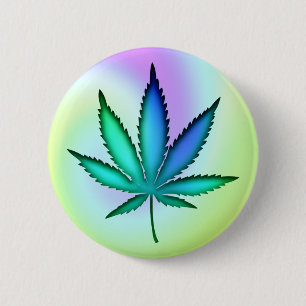 Badge Rond 5 Cm Amour arc-en-ciel