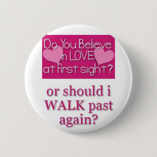 Badge Rond 5 Cm amour au premier site