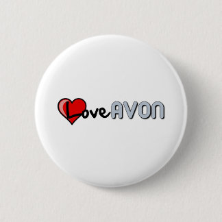 Badge Rond 5 Cm Amour AVON